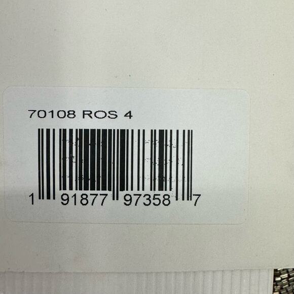 Mac Duggal Stripe Lined Sequin V-Neck Gown Rose Pink Size 4 NWT - Picture 11 of 13